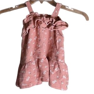 RZ by Rachel Zoe Baby Girl Floral Ruffle Dress Size 24M